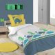parure de lit enfant LE MONDE DES DINOSAURES déco chambre enfant magasin déco à st pierre 97410 livraison LA REUNION 974