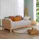 Lit banquette en bois massif TOKYO 90X200 extensible en 180x200 boutique meule ado et enfant de qualité ile de la reunion 974