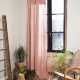 Rideau en gaze de coton ajustable boutique tendance de décoration pour chambre d'enfant et ado ile de la reunion France métropolitaine 974 ROSE