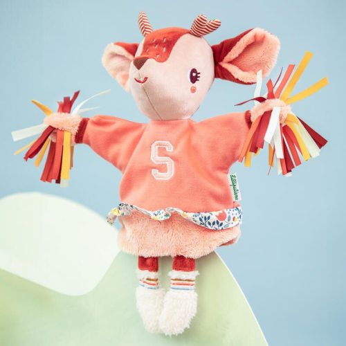 Marionnette POMPOM STELLA jeu éveil bébé magasin de jouets à Saint Pierre 97410 livraison la réunion 974 Livraison DUPARC 97438
