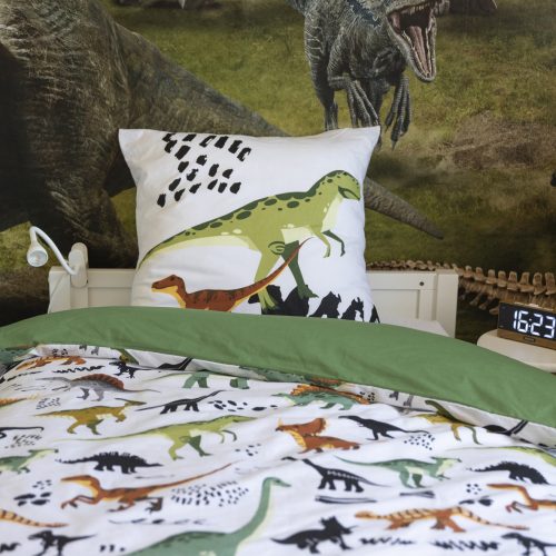 Parure de lit 140x200 DINOSAURES boutique tendance de décoration pour chambre d'enfant et ado ile de la reunion France métropolitaine 974