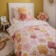 Parure de lit 140x200 FLOWERS boutique tendance de décoration pour chambre d'enfant et ado ile de la reunion France métropolitaine 974
