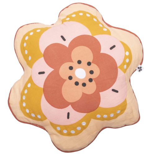 Coussin déhoussable FLOWERS boutique tendance de décoration pour chambre d'enfant et ado ile de la reunion France métropolitaine 974
