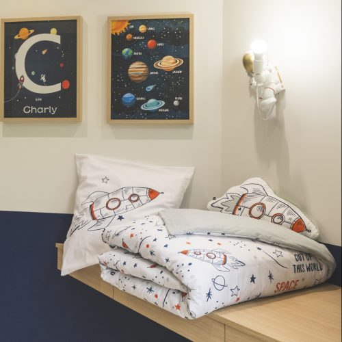 Parure de lit 140x200 ESPACE boutique tendance de décoration pour chambre d'enfant et ado ile de la reunion France métropolitaine 974