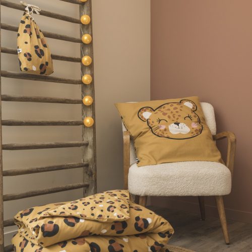 Parure de lit 140x200 LÉOPARD boutique tendance de décoration pour chambre d'enfant et ado ile de la reunion France métropolitaine 974