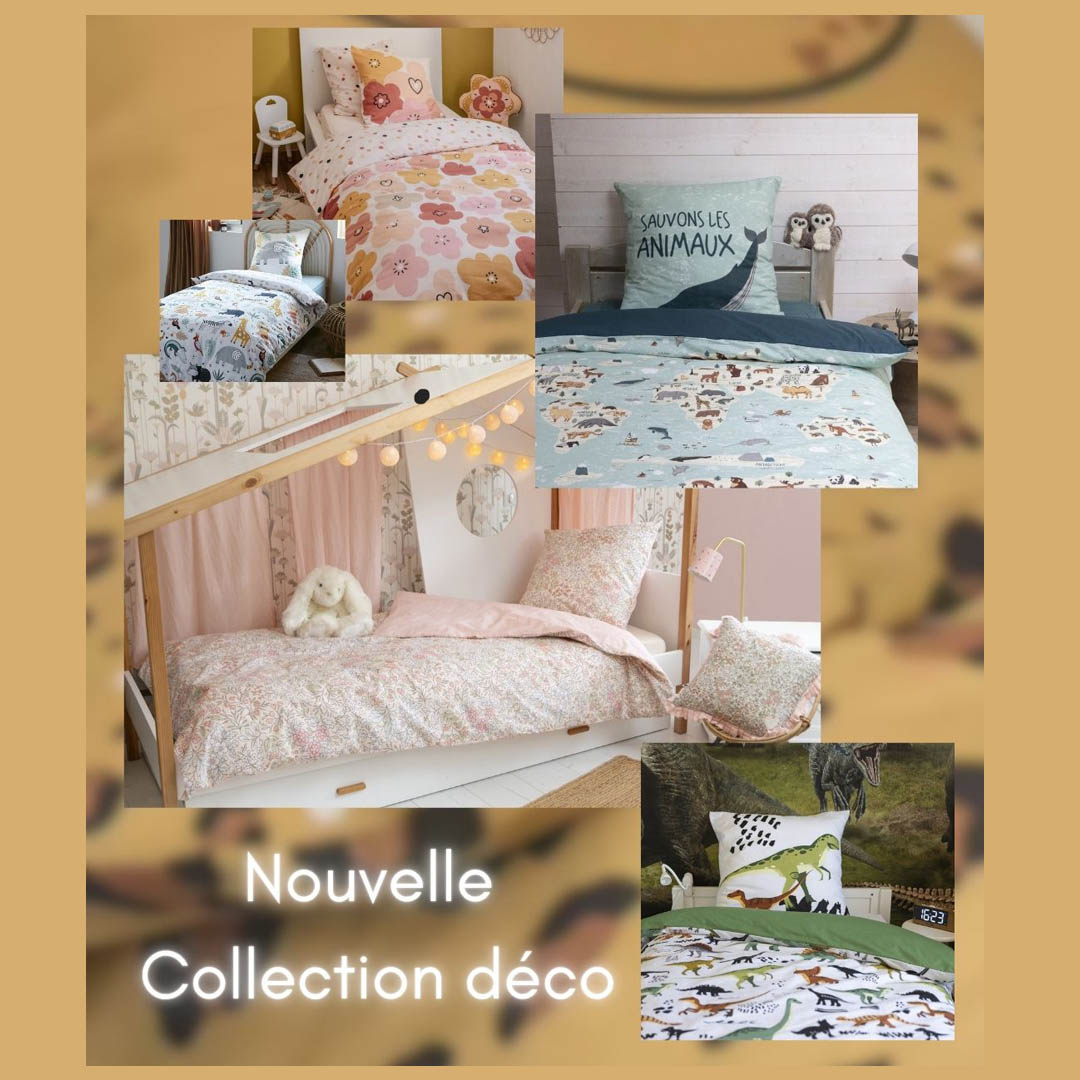 boutique tendance de décoration pour chambre d'enfant et ado ile de la reunion France métropolitaine 974 parure de lit et housse de couette enfants
