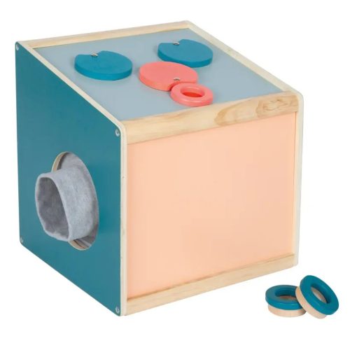 Boite sensorielle et tactile en bois jouet d'éveil montessori magasin de jouets en bois à st pierre 97410 livraison LA REUNION 974 duparc 97438