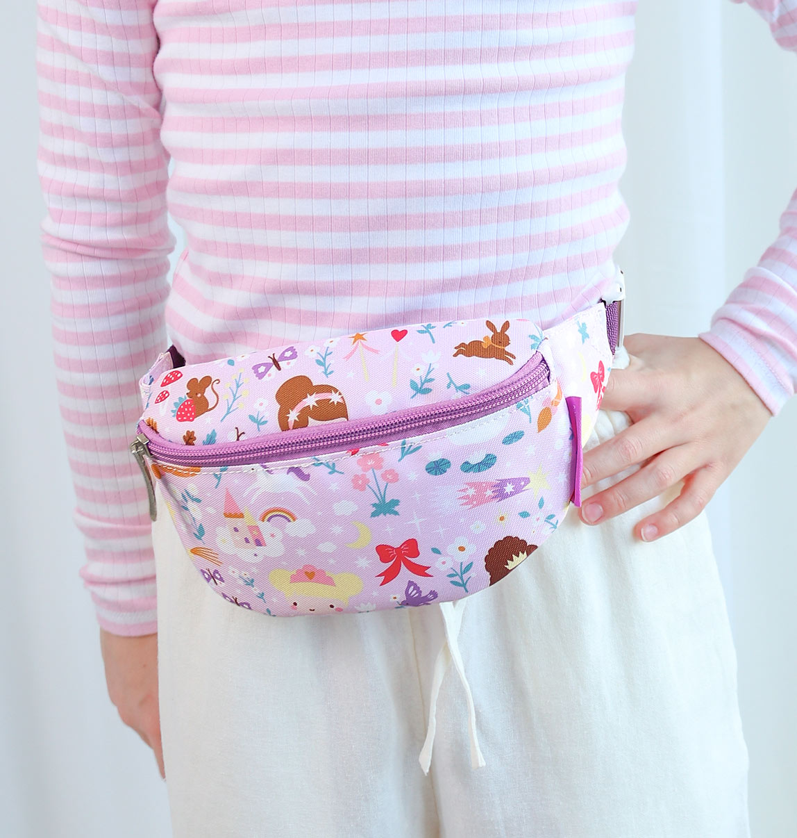 BUPRPU10-LR-6-Bum-bag-Princesses sac banane magasin de jouets et idée cadeau pour enfants à Saint Pierre 97410 livraison la réunion 974 Livraison DUPARC 97438