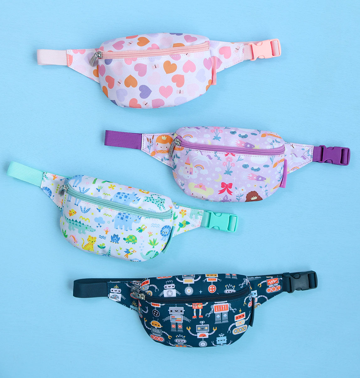 BUROBU11-LR-7-Bum-bag-Robots sac banane magasin de jouets et idée cadeau pour enfants à Saint Pierre 97410 livraison la réunion 974 Livraison DUPARC 97438