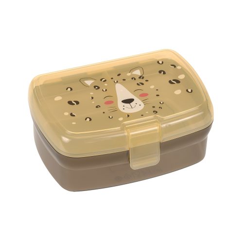 Boite à gouter bento boite à déjeuner revendeur officiel MARQUE LÄSSIG pour enfant boutique pour enfant saint pierre ILE DE LA REUNION rentrée des classes écoles livraison 974 LEOPARD