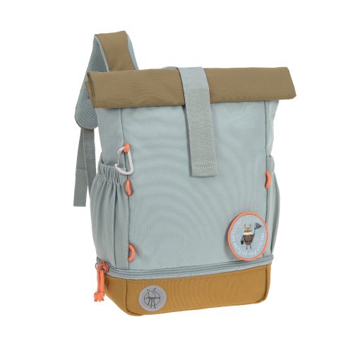 Sac à dos maternelle ROLLTOP HAPPY PRINT sac maternelle et crèche rentrée des classes magasin pour enfant à st pierre 97410 livraison LA REUNION 974 NATURE BLEU CLAIR