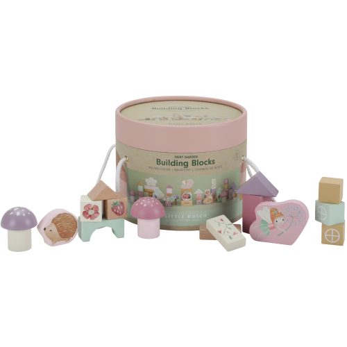 Blocs de construction en bois FAIRY GARDEN LITTLE DUTCH Boutique de jouets pour enfant Revendeur officiel LITTLE DUTCH livraison sur toute l'ile LA REUNION 974 saint pierre Ste marie st Denis ile de la réunion 974 livraison France métropolitaine