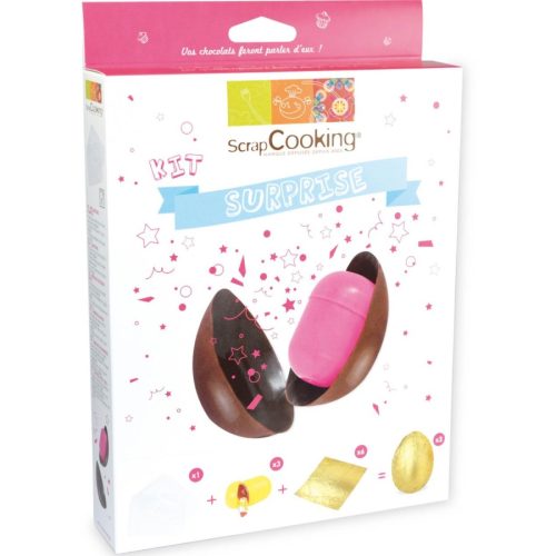 Kit de fabrication oeuf surprise pour enfant loisir pour enfant cuisine et accessoires magasin de jouet ILE DE LA REUNION saint pierre 974 revendeur officiel SCRAP COOKING