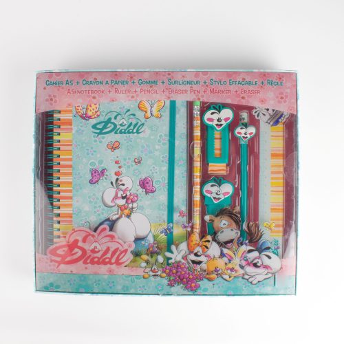 Coffret cadeau écriture Diddl boutique jouet papeterie souvenir DIDDL 974 ile de la reunion