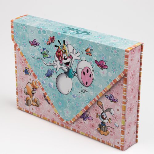 Set papier à lettre Diddl boutique jouet papeterie souvenir DIDDL 974 ile de la reunion