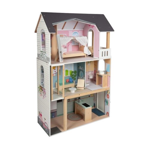 Maison de poupées Villa de rêve XL magasin de jouets en bois à St Pierre 97410 livraison LA REUNION 974 centre commercial duparc ste marie