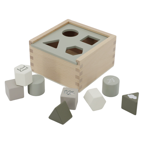 Boite à formes en bois jeu d'éveil montessori bébé magasin de jouets en bois à st pierre 97410 livraison la réunion 974 et France métropolitaine magasin à duparc 97438 revendeur label label