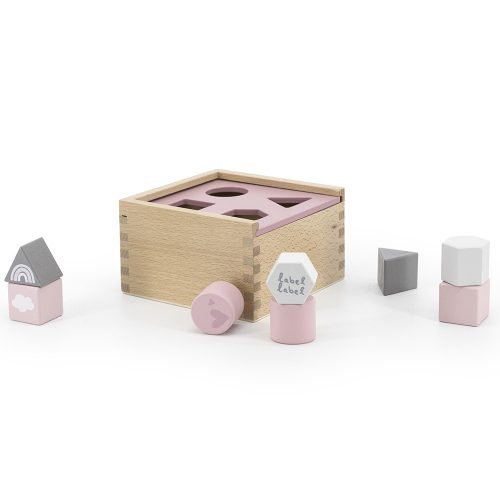 Boite à formes en bois jeu d'éveil montessori bébé magasin de jouets en bois à st pierre 97410 livraison la réunion 974 et France métropolitaine magasin à duparc 97438 revendeur label label