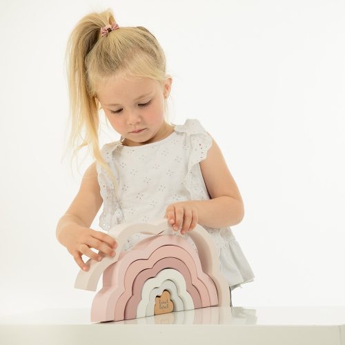 arc en ciel en bois jeu d'éveil montessori bébé magasin de jouets en bois à st pierre 97410 livraison la réunion 974 et France métropolitaine magasin à duparc 97438 revendeur label label