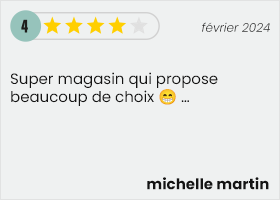 Avis 4 étoiles de février 2024