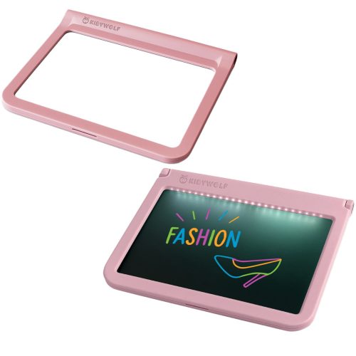 KIDYDRAW PRO tablette lumineuse à dessin et écriture dessine la mode enfant kidywolf magasin de jouets à st pierre 97410 livraison la réunion 974