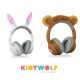 Casque bluetooth enfant animaux kidyears revendeur officiel kidywolf magasin d jouets à st pierre 97410 centre commercial duparc 974 livraison la Réunion et France métropolitaine