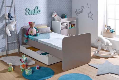 lit bébé évolutif avec tiroir transformé