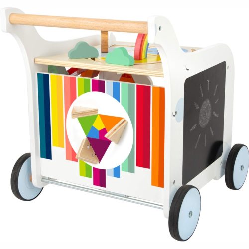 Chariot de marche éléphant éveil bébé apprentissage de la marche magasin de jouets en bois à st pierre 97410 Livraison LA REUNION 974