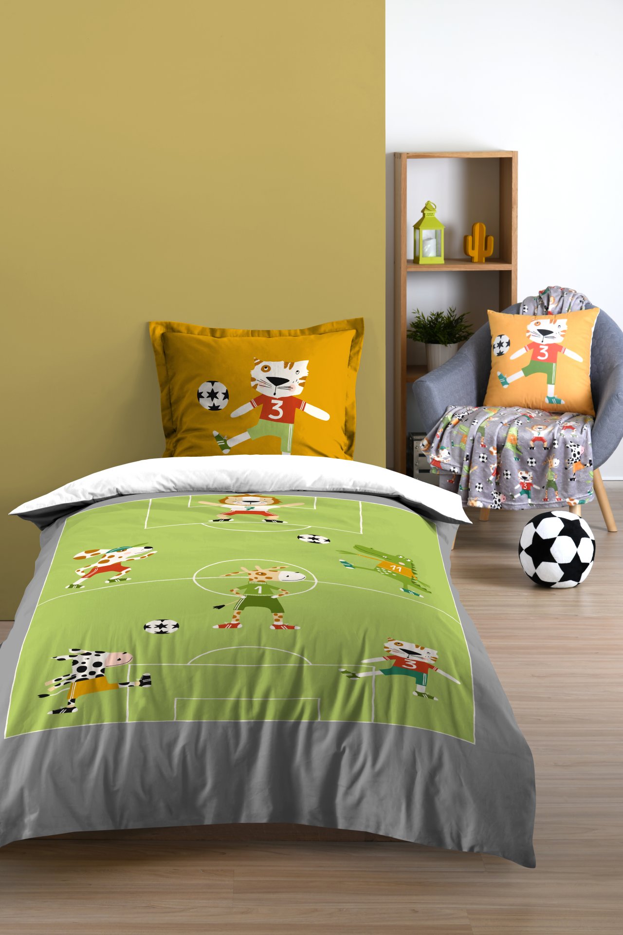 Parure de lit 140x200 FAN DE FOOT 