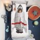 parure de lit enfant fusée spatiale
