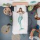 parure de lit enfant sirène mermaid