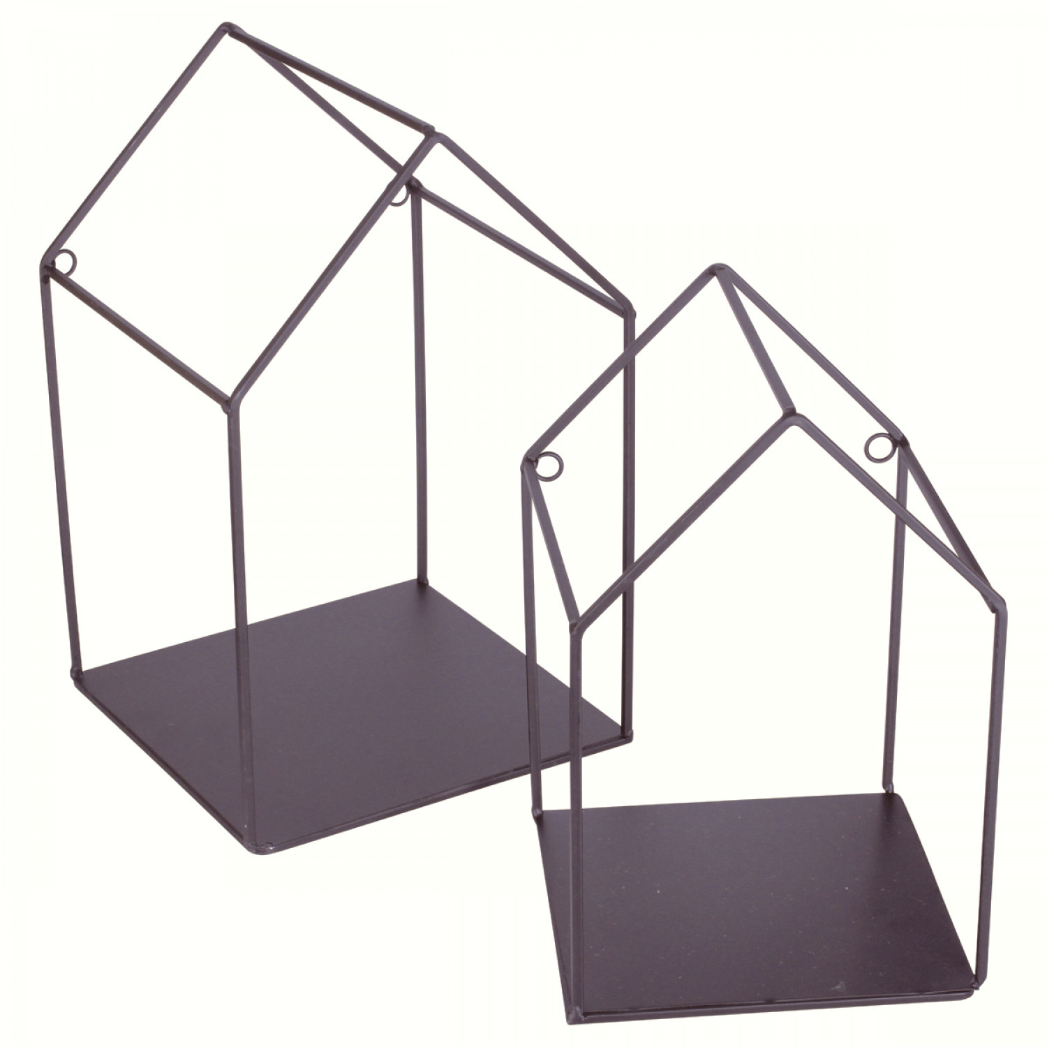 Etagère 2 Portes En Métal Noir Et Verre Armé CARTER | Maisons Du Monde