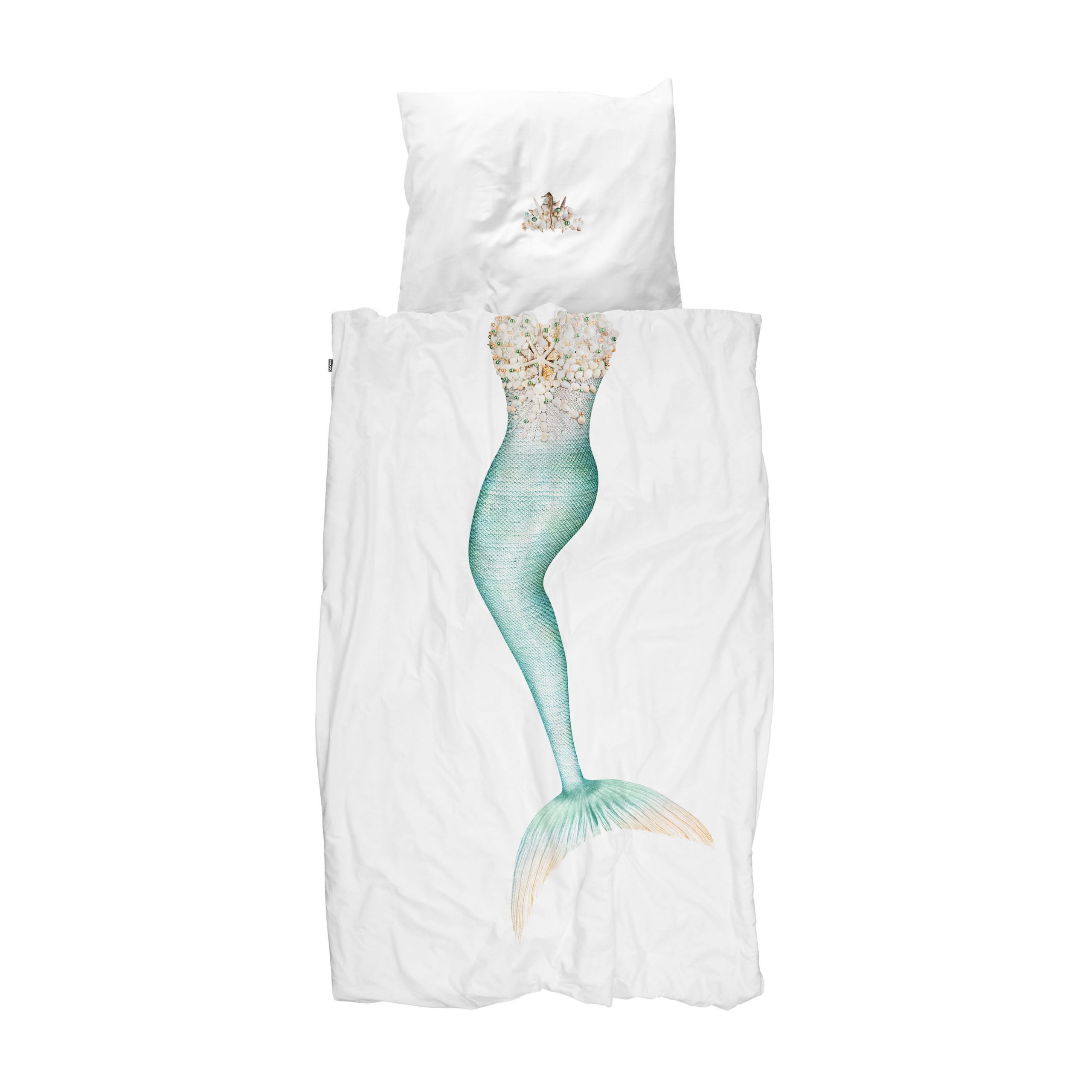 Parure De Lit 140x0 Sirene En Coton Bio Parure De Lit 140x0 Sirene En Coton Bio