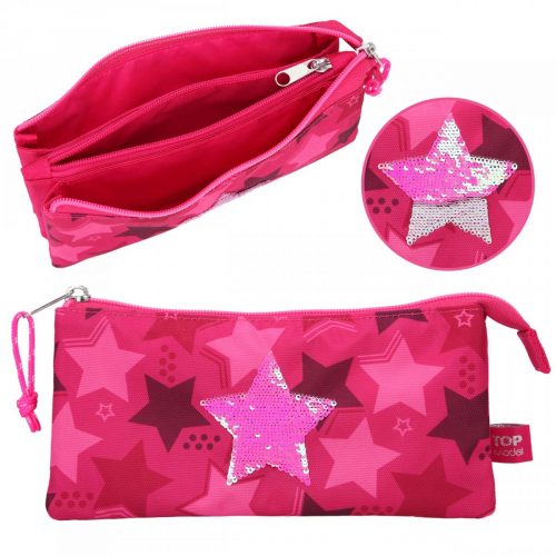 trousse top model rose fuchsia