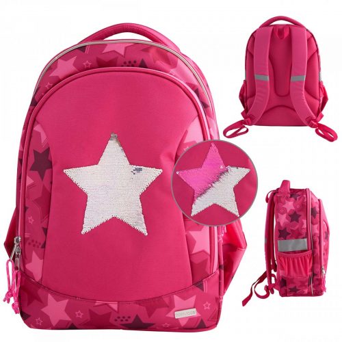 sac a dos primaire étoile rose