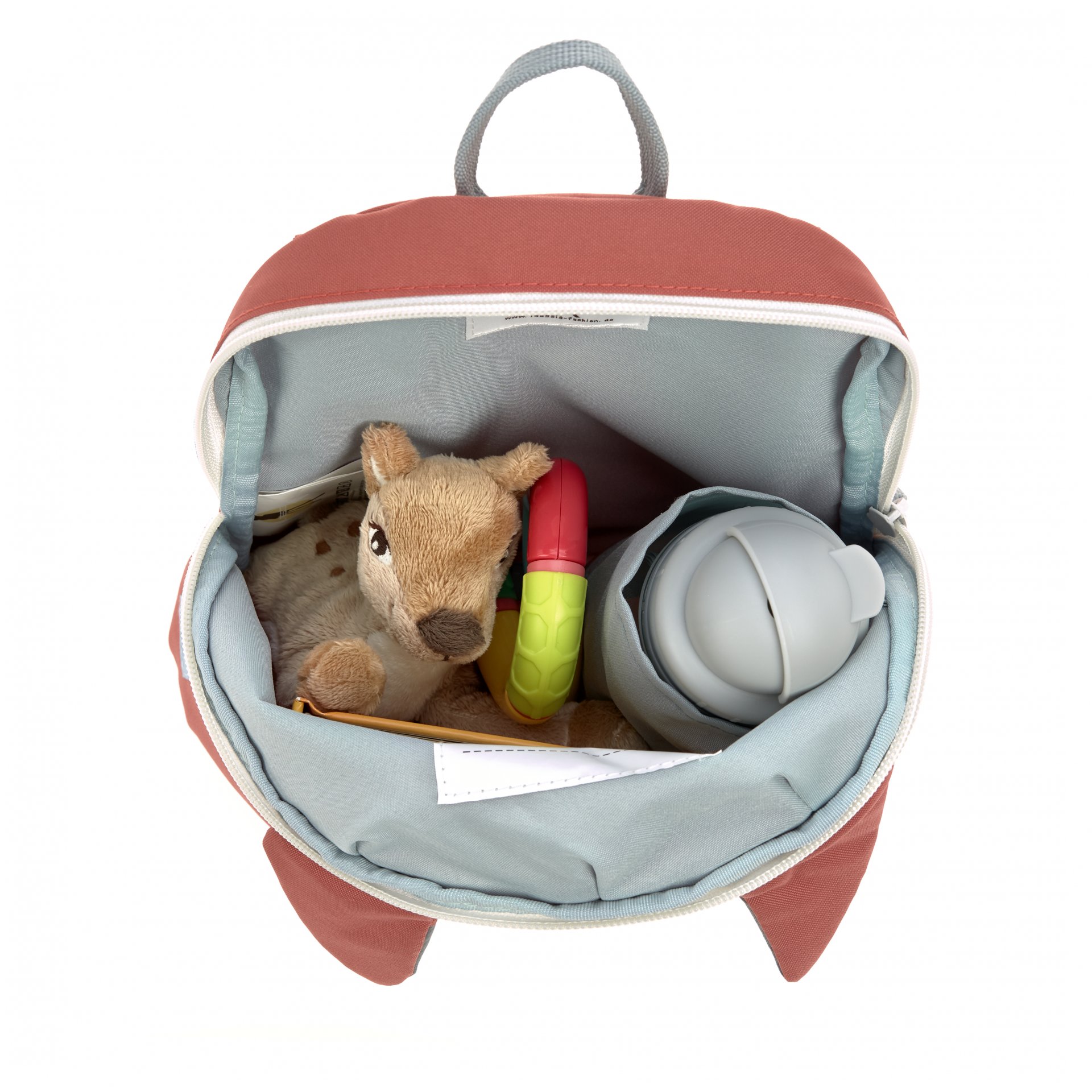 Sac à Main Enfant Gymboree – Motif Renard, Orange Et Blanc, Polyester