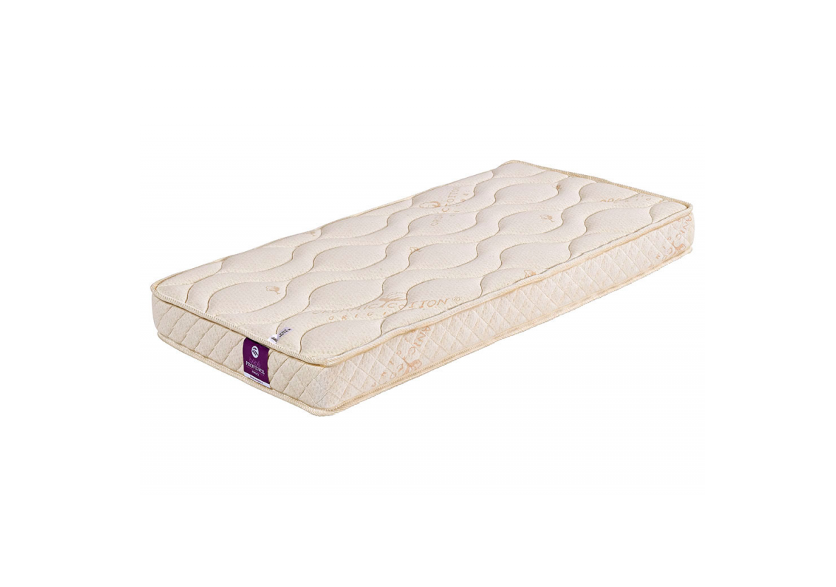 Matelas bébé 100% coton hypoallergénique en mousse ferme fabriqué