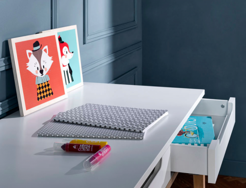 bureau avec tiroir pour enfant ado et adulte