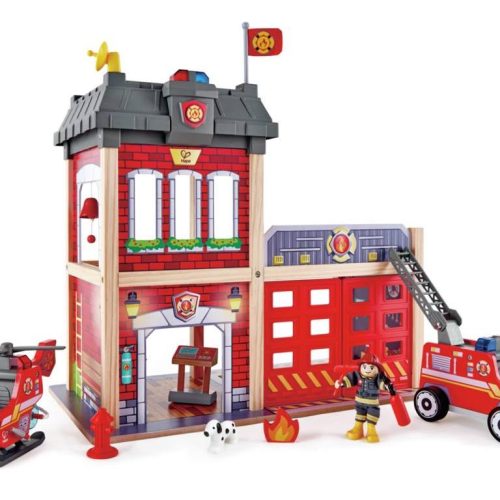 Caserne de pompiers revendeur HAPE circuit et train magasin de jouets à st pierre 97410 livraison la réunion 974