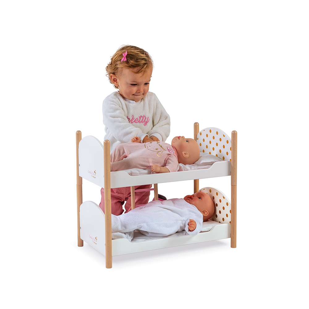 Lits Superposes Pour Poupee En Bois Candy Chic Lits Superposes Pour Poupee En Bois Candy Chic