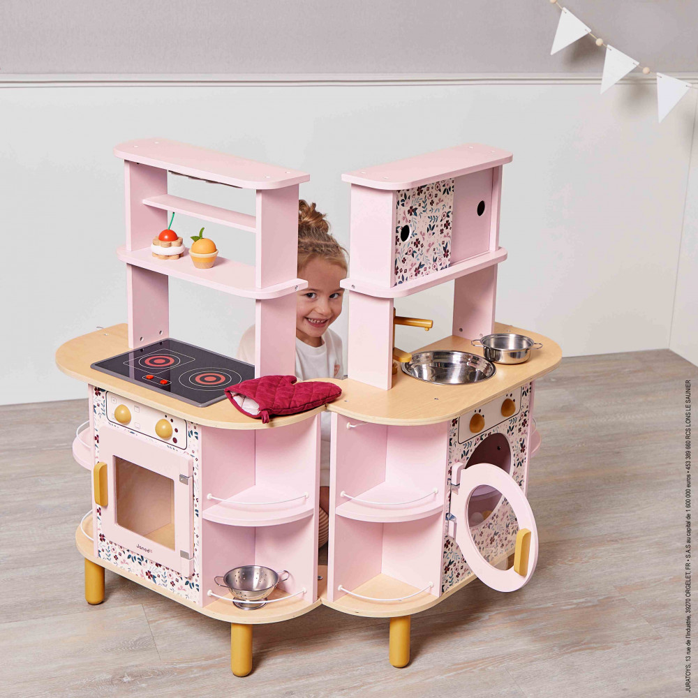 Coffret patisseries jouet - Accessoire dinette bois enfant 3 ans Janod