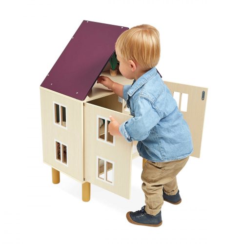 Maison de poupée TWIST jeu d'imitation en bois revendeur officiel JANOD magasin de jouet 974 livraison toute l'ile 97410 St Pierre