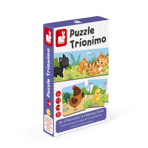 Puzzle 30 pièces TRIONIMO JEU D'ASSOCIATION