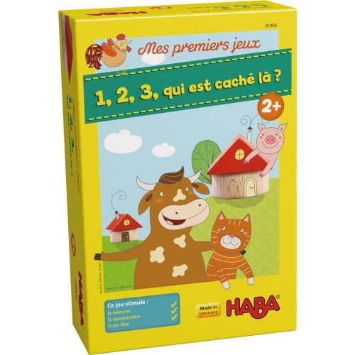 1, 2, 3, qui est caché là ? JEU DE MÉMOIRE