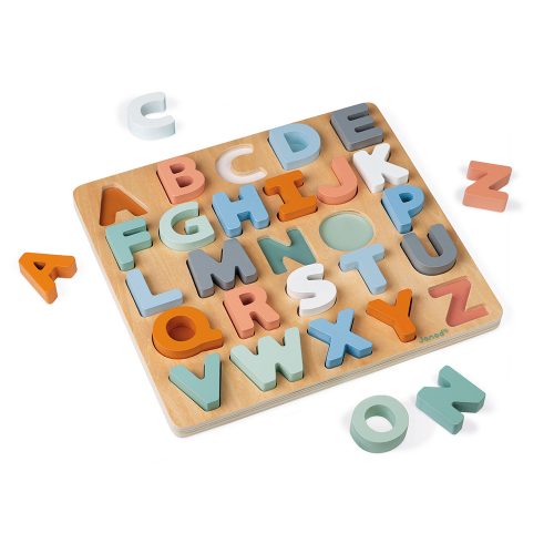 Puzzle réversible Alphabet SWEET COCOON EN BOIS