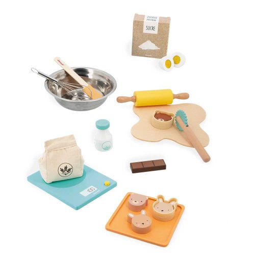 Accessoires cuisine enfant - Dinette bois JANOD