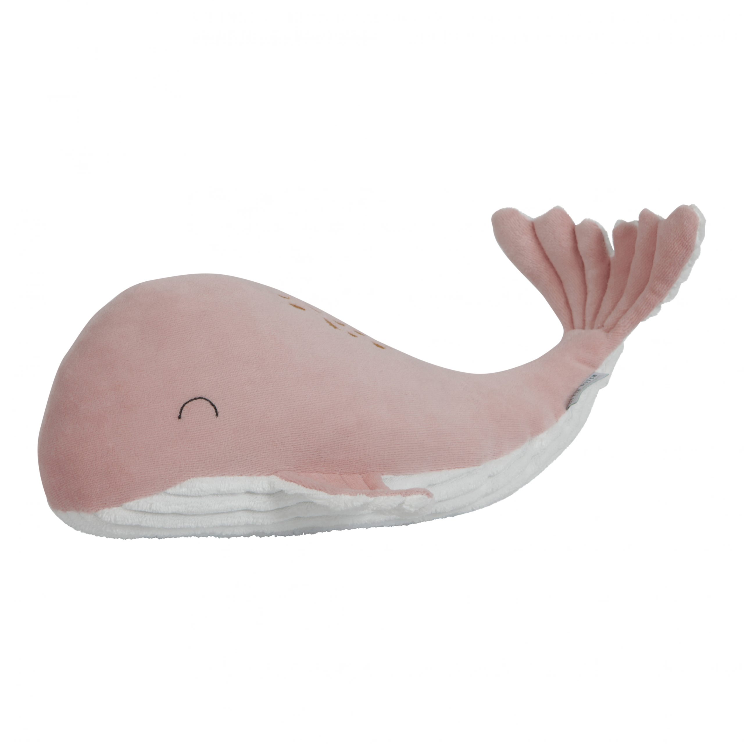 Petite Peluche BALEINE Rose 