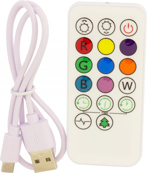 Grande Veilleuse LAPIN couleur changeante pour enfant avec télécommande