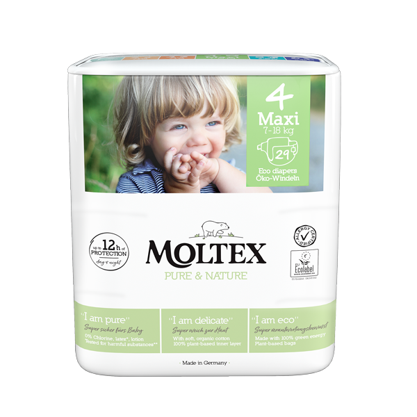Couche Bebe Ecologique 100 Vegetal T4 Maxi 7 18 Kg