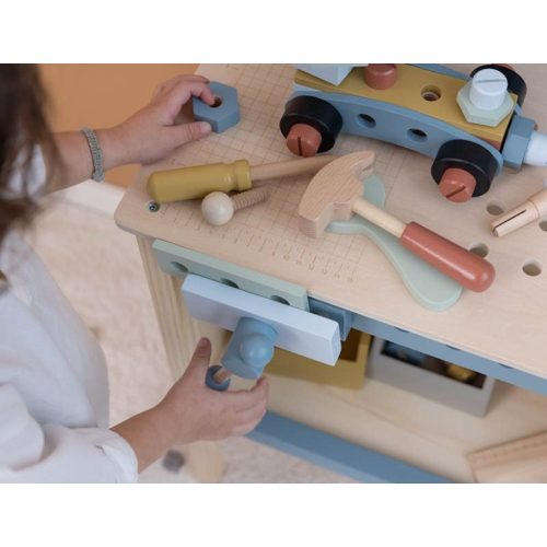 Etabli en bois avec accessoires little dutch jeu bricolage enfant magasin de jouet en bois à st pierre 97410 livraison REUNION 974